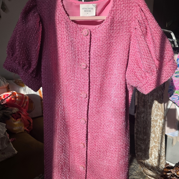 Hyacinth House Pink Midi Dress - Picture 5 of 5